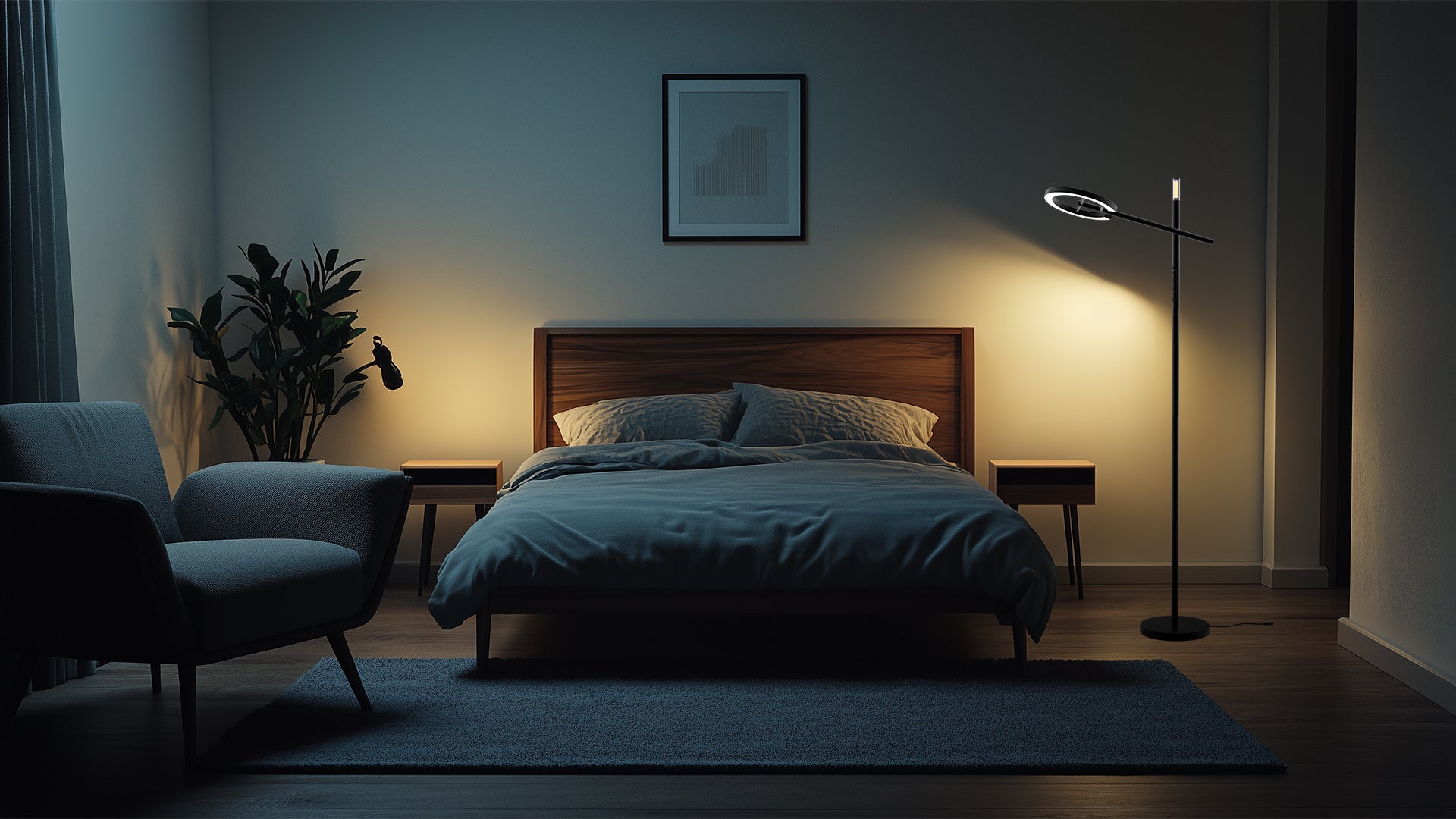 Smart LED Floor Lamp: Bringing Convenience and Style to Your Home