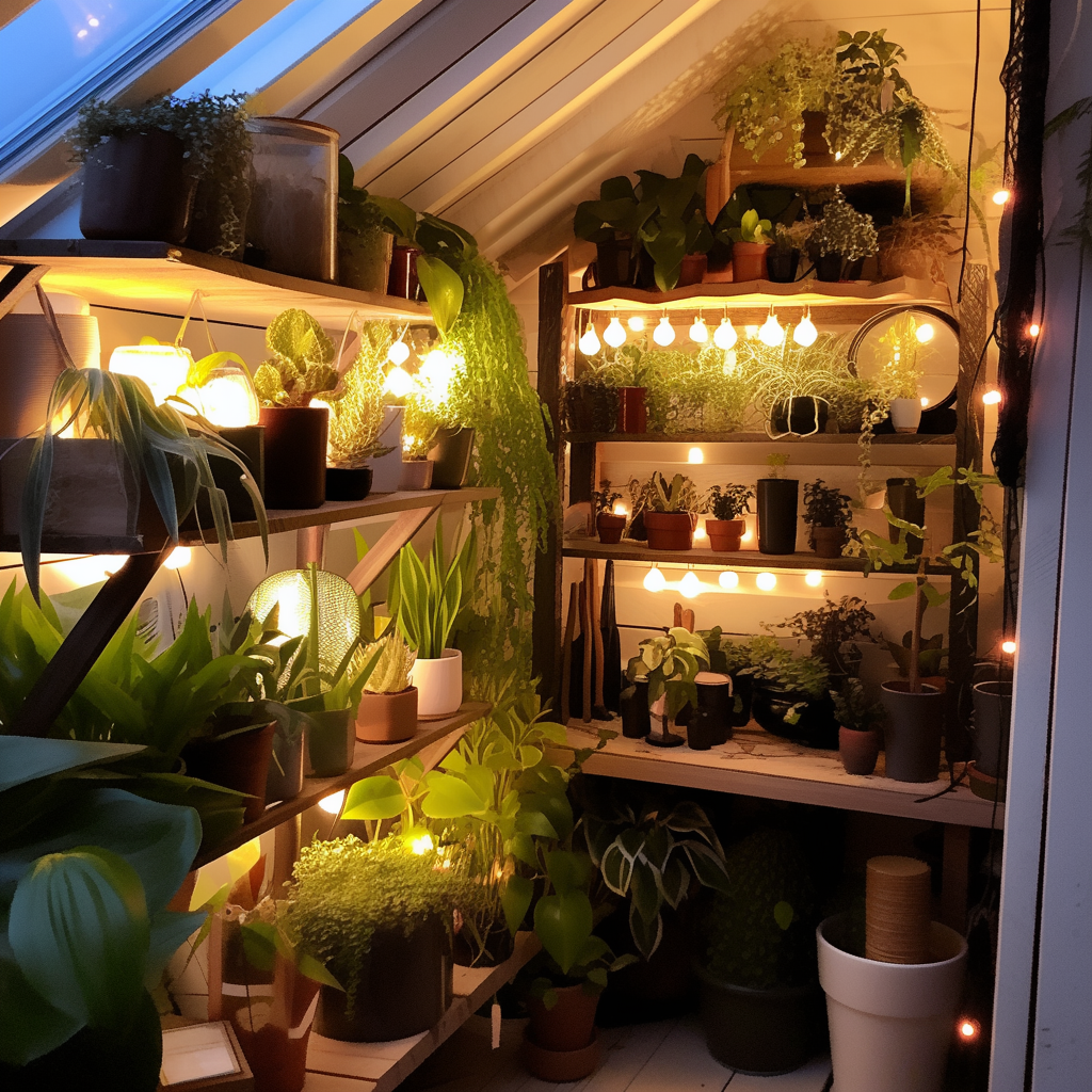 LED GROW LIGHT : How to Use Led Grow Lights for Houseplants