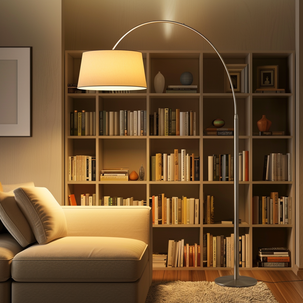 Application of Eco-Friendly Floor Lamps in Reading Spaces