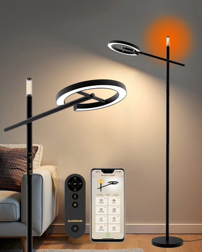 Smart Home Floor Lamp-H1 With APP Control &amp; Stepless Dimmable