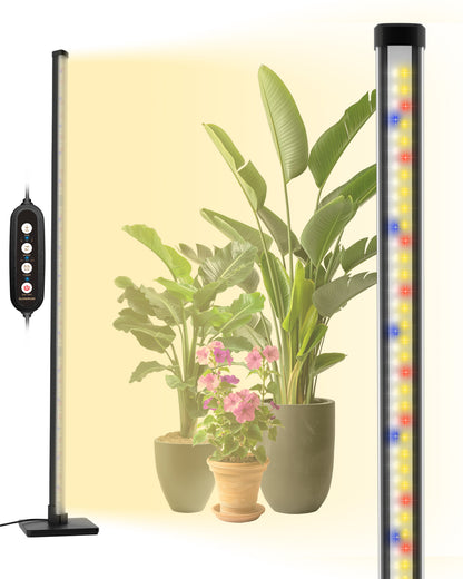 Full Spectrum Plant Grow Lights 30W(45 in)with Auto-Timer Hanging and Standing Wide Area Coverage in Indoor Plants-G3